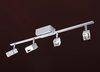 Aplique De Pared/techo Ronda 4 Luces Rdi