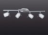 Aplique/plafon 4 Luces En Acero La Fabrica De Iluminación Kl
