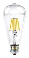 Pack De 8 Lamparas Pera Filamento Led