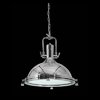 Colgante 1 Luz Fundido Y Tapa Templada 38cm Gg