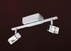 Aplique De Pared/techo Ronda 2 Luces Rdi