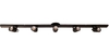 Barral Aplique Riel 5 Luces Gu 10 Led Vintage Lf