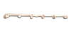 Pack de 2 Aplique / Riel / 6 Luces Dicroled Fabrica Blanco Lf