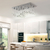 Colgante Magnalum Media Onda 12 Luces
