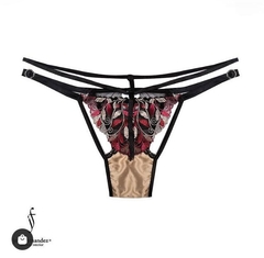 Soutien Con Arco Dorado y Negro - comprar online