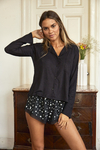 Pijama Pia Negro