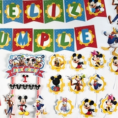 Kit decoración cumpleaños la casa de Mickey Mouse - comprar online