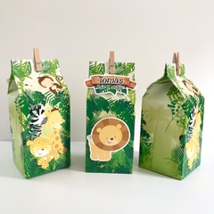 Milk box 3D con figuras en relieve Selva bebe - comprar online