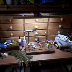 Imagen de Mesa para atado de moscas de 1 metro