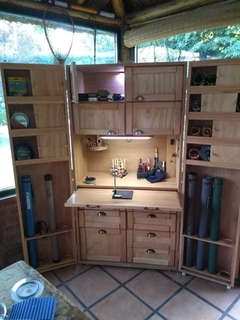 Mueble multi función para pescadores y cazadores (Ver promoción) en internet