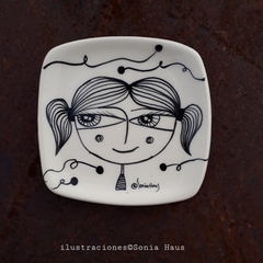 Miniplatos ilustrados en internet