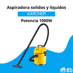 Aspiradora de solidos y líquidos .