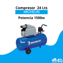Compresor 50Lts- 8 Bar- 1500w 2HP