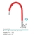 Torneira Cozinha Mesa Flex Red 1/4 de Volta Marchezan - comprar online