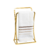 Suporte Porta Toalha De Bancada P/ Lavabo Banheiro Dourado