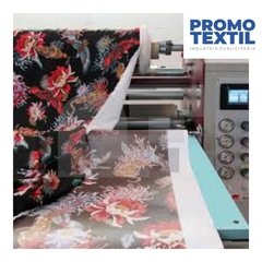 Sublimación textil por rollo: Impresión + calandrado (descripción debajo) en internet