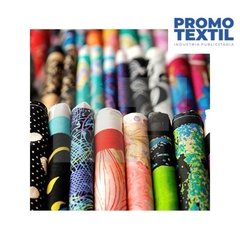 Sublimación textil por rollo: Impresión + calandrado (descripción debajo) - Promotextil