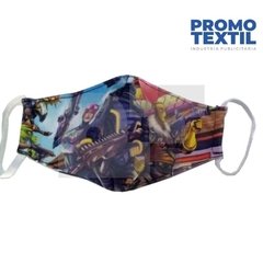 Barbijos Sublimados NIÑOS  (tapabocas) - tienda online