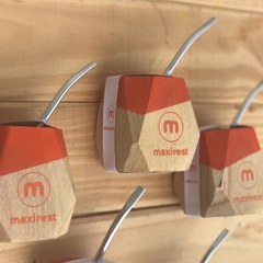 Mate de Algarrobo Geométrico