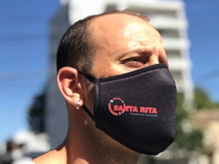 Tapa Bocas símil neoprene Logo full color - comprar online