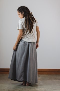 Saia itália - Roupas femininas de linho | Loja Jane Oliveira