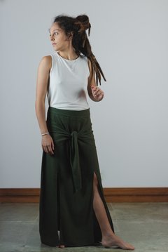 Saia longa de amarrar