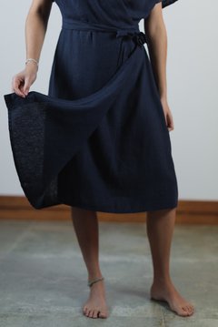 Vestido transpassado - loja online