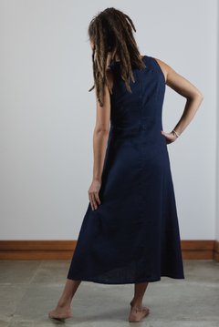 Vestido carol - Roupas femininas de linho | Loja Jane Oliveira
