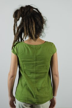 Blusa madrepérola - Roupas femininas de linho | Loja Jane Oliveira