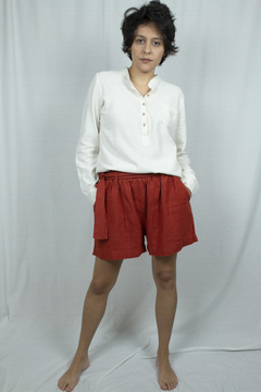 Short com faixa