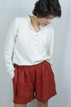 Short com faixa