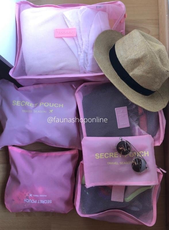 ORGANIZADOR DE VALIJA X 6 PIEZAS - faunashoponline