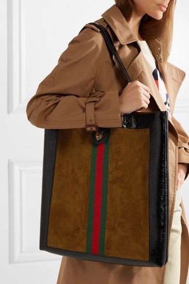 ophidia suede large tote