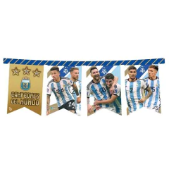 BANDERIN "ARGENTINA CAMPEÓN"