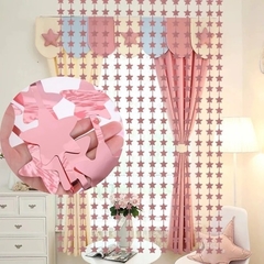 Cortina metalizada estrellas - comprar online