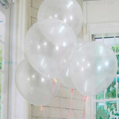 GLOBOS CRISTAL 14¨ X 10 UNIDADES DESINFLADOS - comprar online