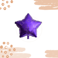 GLOBO ESTRELLA 18" 45 CM - cotillonymas
