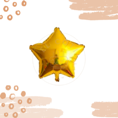 GLOBO ESTRELLA 18" 45 CM