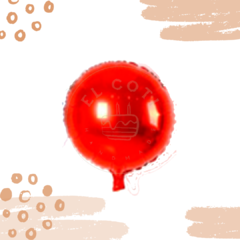 Globo metalizado redondo 45 cm - comprar online