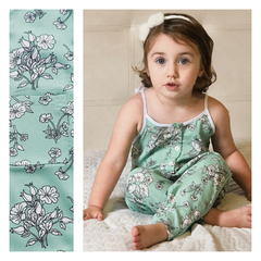 Overol Peonia Aqua - comprar online