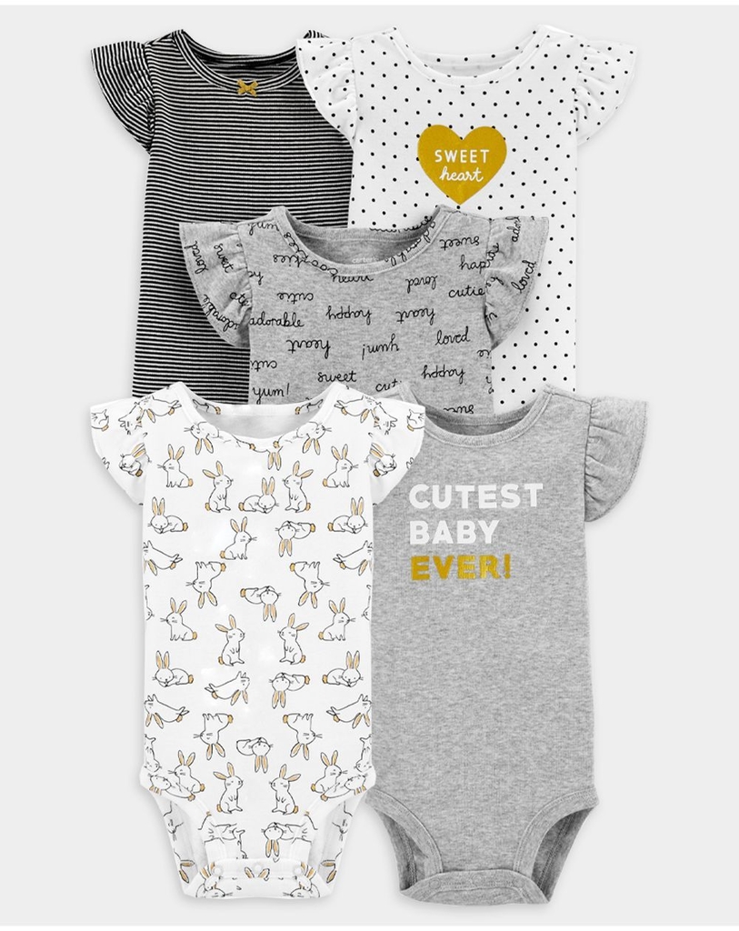 Body Manga Curta Bebe Mais Fofo 6 Meses Carter S Cada