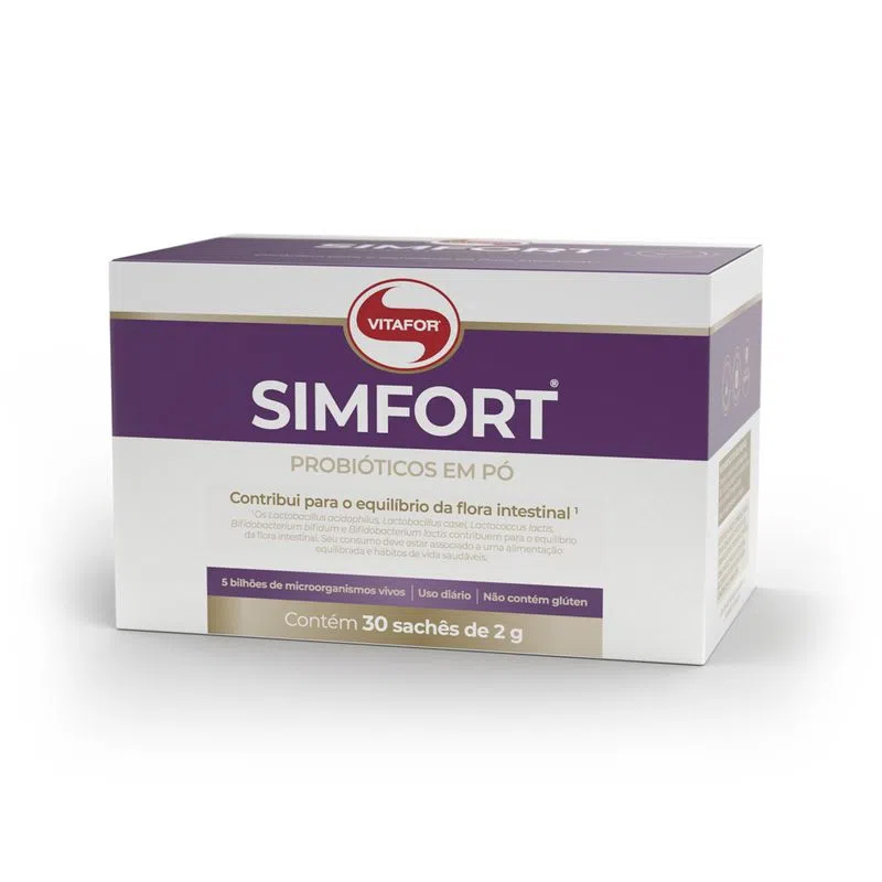 Simfort - 30 sachês 2g - Vitafor - PlenaPharma