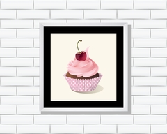 Quadro Cupcake - comprar online