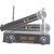 Microfone Sem Fio duplo Multifrequência Digital UHF DX-1048 - comprar online