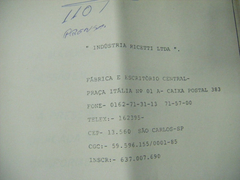 Manual De Instruções Prensa Ricetti 110 Ton -- 0982 Cc na internet