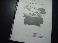 Manual Serra  Fita Horizontal  C E -- 0254 na internet