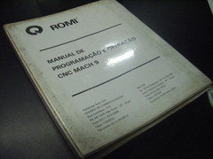 Manual Romi Programação Cnc Mach 9 -- 0068 - loja online