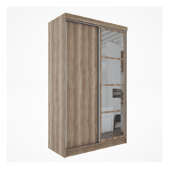 ROPERO (DELOS) DL-450 2Ptas Corred. 3Cajs. 4Espej. 218x134x58