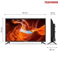 TV LED 43" TELEFUNKEN TK4322FK5 SMART - Majul Hogar