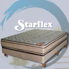 COLCHON STARFLEX "LUJO FRESH" ESPUMA JACKARD 1.40